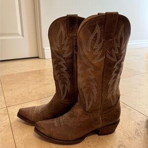 Idyllwind women’s wheeler western boot - snip toe